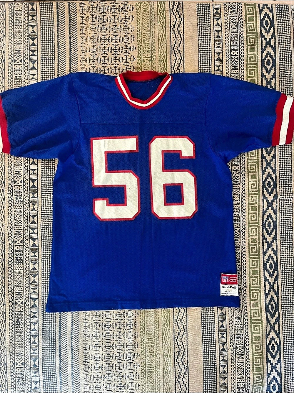 Sand-Knit Vintage New York Giants Lawrence Taylor #56 MacGregor Sand-Knit Jersey